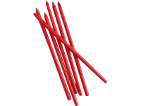 Mum - 20cm Kırmızı 6 Adet - Parti Yıldızı