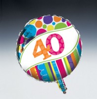 40 Yaş Folyo Balon - 