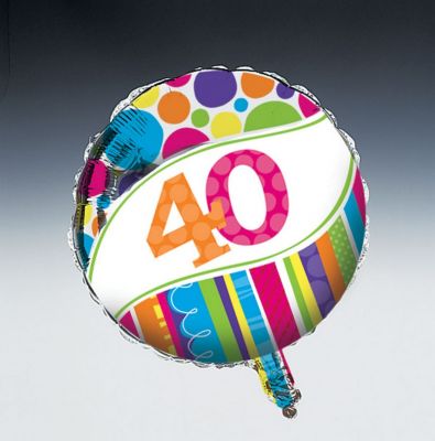 40 Yaş Folyo Balon - 1