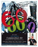 60 Yaş Aksesuar Seti - 6 Parça - Parti Yıldızı