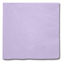 Açık Lila Renk Peçete 33x33cm - Parti Yıldızı