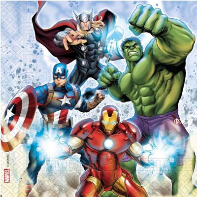 Avengers Infinity Peçete 20 Adet - 1