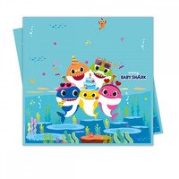 Baby Shark Masa Örtüsü 120x180cm - Parti Yıldızı