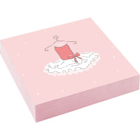 Balerin Partisi Peçete 20 Adet - Parti Yıldızı