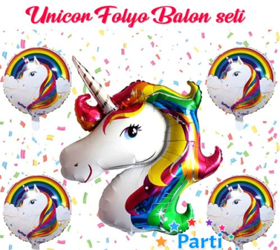 Balon Seti Unicorn - 1