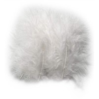 Balon Tüyü Beyaz 50 Adet - Parti Yıldızı