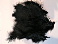 Balon Tüyü Siyah - Parti Yıldızı