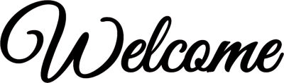 Balon Yazısı - Welcome - 1