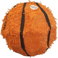 Basketbol Topu Şekilli Pinyata 30x30x30cm - Parti Yıldızı