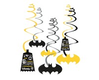 Batman Dalgalı Süs 6 Adet - Parti Yıldızı