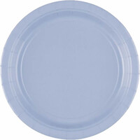 Bebek Mavi Rengi Küçük Tabak 8 Adet - Parti Yıldızı