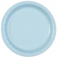 Bebek Mavisi Tabak 8 Adet - Parti Yıldızı