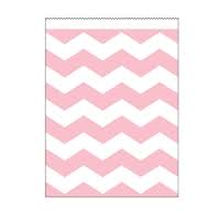 Bebek Pembe Dalgalı Karton Şeker Poşeti 10 Adet - Parti Yıldızı