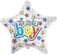 Birthday Boy Folyo Balon 18inç PAKET - 