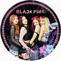 Black Pink Tabak 8 li - Parti Yıldızı