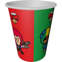 Brawl Stars Bardak 8 Adet - Parti Yıldızı