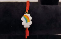 Cam Bileklik Beyaz Renkli Bulut - Parti Yıldızı