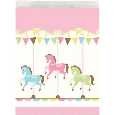 Carousel Partisi Hediye Paketi Kese Kağıdından 10 - 1