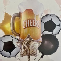 Cheers Folyo Balon Seti 6lı - Parti Yıldızı