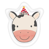 Çiftlik Partisi Şekilli Tabak 8 Adet - Parti Yıldızı