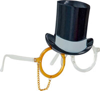 Damat Şapkalı Gözlük - Parti Yıldızı