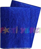 Deri Görünümlü Masa Örtüsü Koyu Mavi 120x180 - Parti Yıldızı