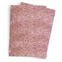 Deri Görünümlü Masa Örtüsü Rose Gold 120x180 - Parti Yıldızı