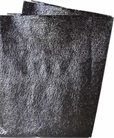 Deri Görünümlü Masa Örtüsü Siyah 120x180 - Parti Yıldızı