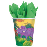 Dinozor Çağı Partisi Bardak 8 Adet - Parti Yıldızı