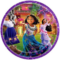 Encanto Karton Tabak 8 Adet - Parti Yıldızı