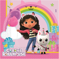 Gabbys Dollhouse Peçete 20 Adet - Parti Yıldızı