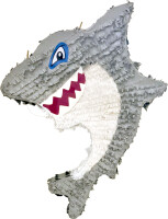 Gri Köpek Balığı Şekilli Pinyata 50x10x67cm - Parti Yıldızı