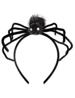 Halloween Aksesuar Örümcek Dekorlu Taç - Parti Yıldızı