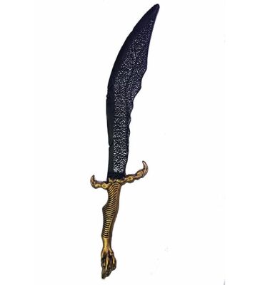 Halloween Aksesuar Plastik Korsan Kılıç Eskitme - 60cm - 1