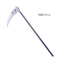 Halloween Aksesuar Plastik Kurukafalı Tırpan - Parti Yıldızı