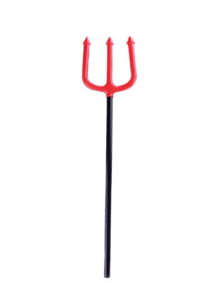 Halloween Aksesuar Şeytan Çatalı 50cm - Kırmızı Renk - 1