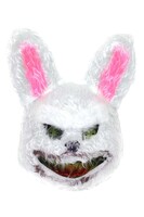 Halloween Aksesuar Tüylü Tavşan Maske - Parti Yıldızı