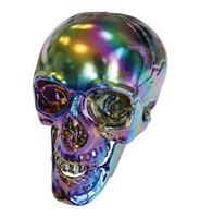 Halloween Dekor Süs Holografik Parlak Kurukafa - Parti Yıldızı