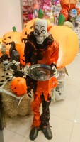 Halloween Dekor Süs Korkunç Palyaço Hareketli 130cm - Parti Yıldızı