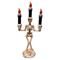 Halloween Dekor Süs Şamdan Masa Orta Süsü 36cm - Parti Yıldızı