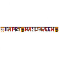 Halloween Sevimli Afiş 180x15 - Parti Yıldızı