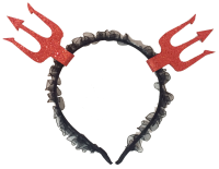 Halloween Şeytan Çatalı Taç - Parti Yıldızı