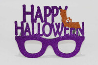 Halloween Gözlük Happy Halloween Yarasalı - Parti Yıldızı