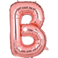 Harf Balon B Harfi Rose 35cm - Parti Yıldızı