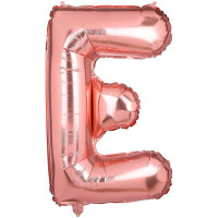 Harf Balon E harfi Rose 35cm - Parti Yıldızı