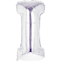 Harf Balon I Harfi Gümüş - 35cm - Parti Yıldızı