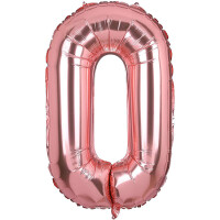 Harf Balon O harfi Rose 35cm - Parti Yıldızı