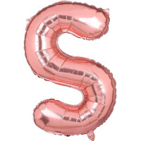 Harf Balon S harfi Rose 35cm - Parti Yıldızı