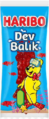 Haribo Dev Balık 18 GR - 1