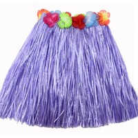 Hawaii Çocuk Eteği Mor Renk - Parti Yıldızı